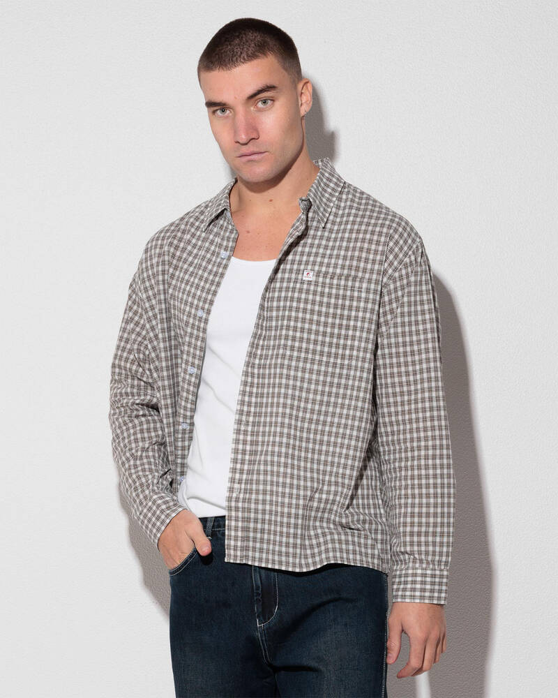 Worship Supplies Jasper Crop Long Sleeve Shirt for Mens