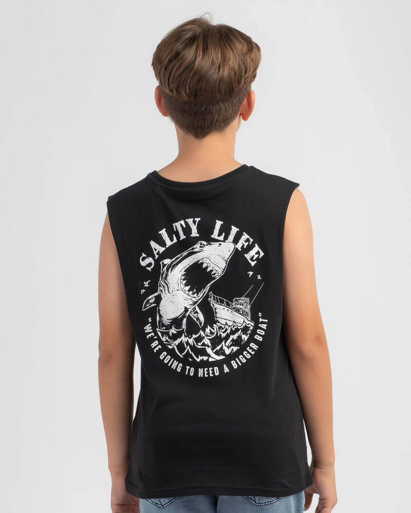 Salty Life Boy's Summit Muscle Tank for Mens