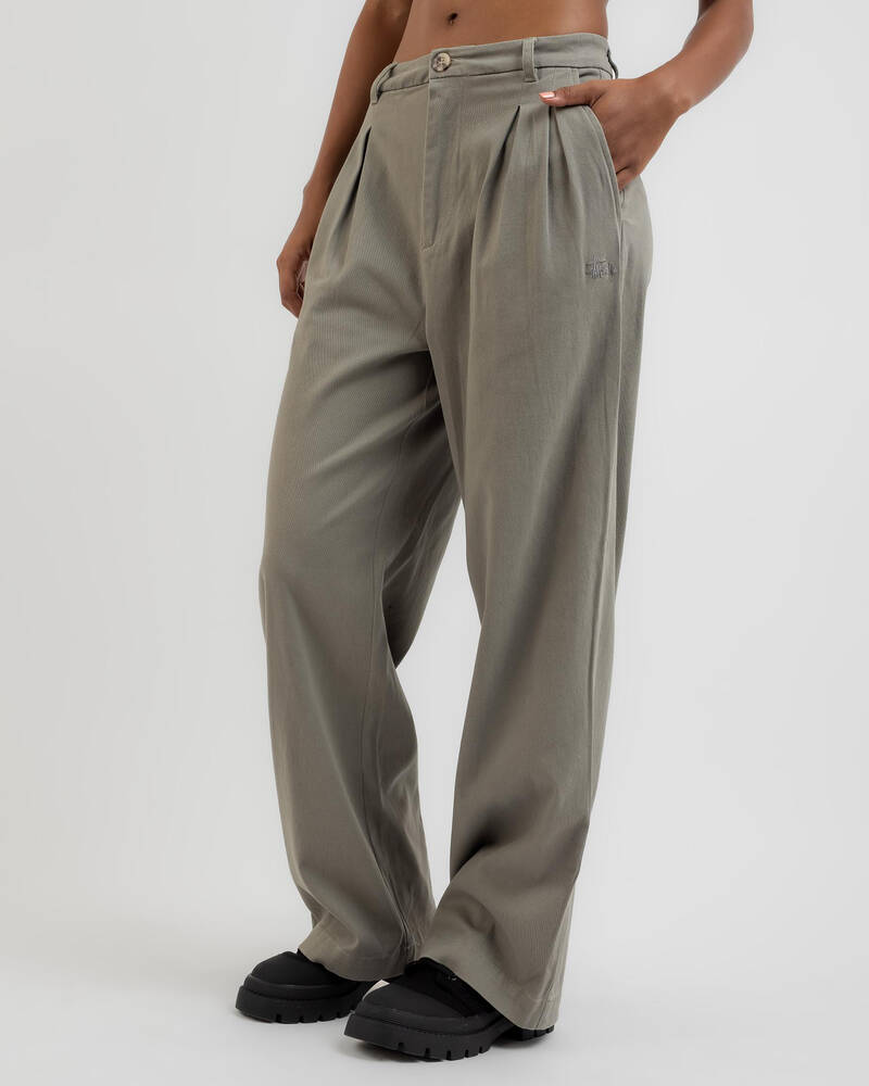 Stussy Kit Pleated Pant for Womens