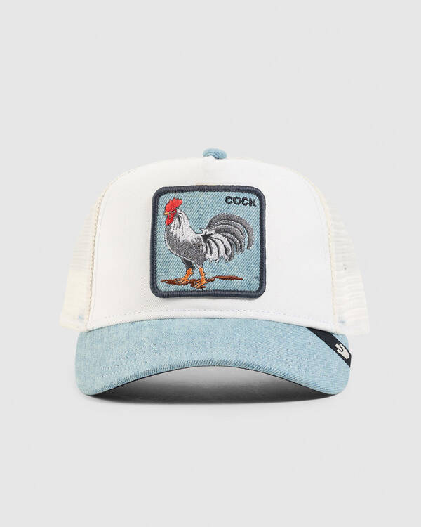 The Denim Rooster Cap