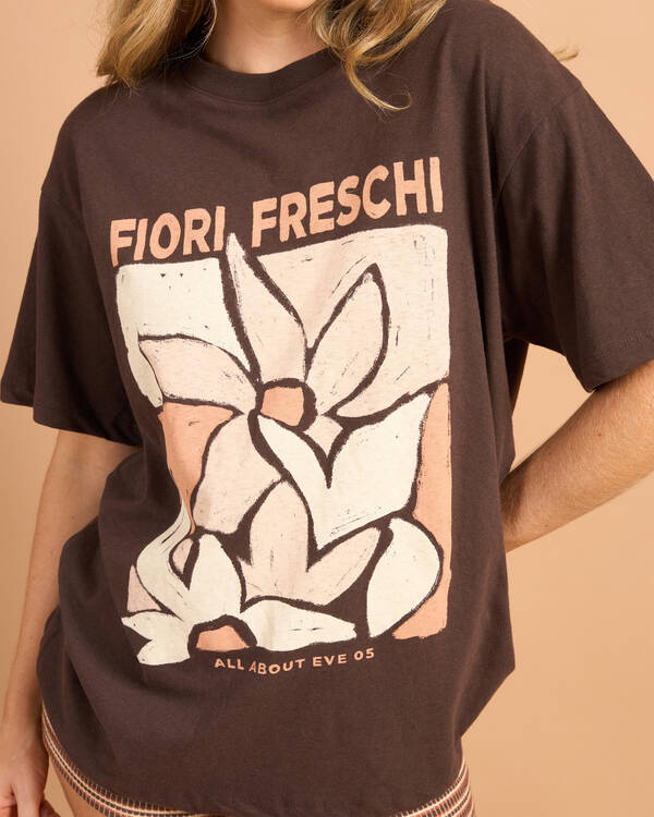 All About Eve Fiori Freschi Relaxed T-Shirt for Womens