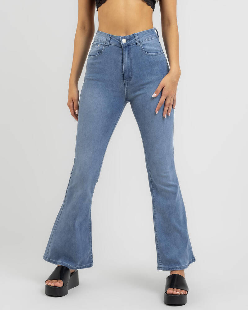Country Denim Melrose Flare Jeans for Womens