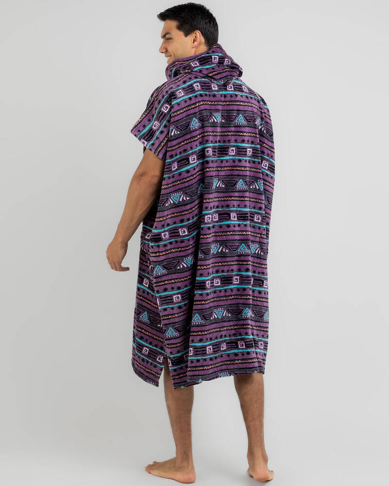 Rip Curl Combo Print Hooded Towel for Mens