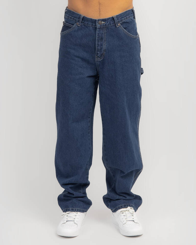 Dickies 1993 Relaxed Fit Carpenter Jeans In Stonewashed Indigo - Fast ...