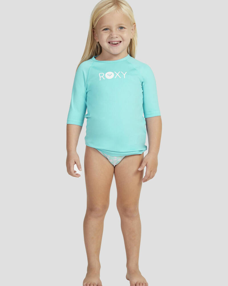 Roxy Toddlers' Essential Short Sleeve Rash Vest for Womens