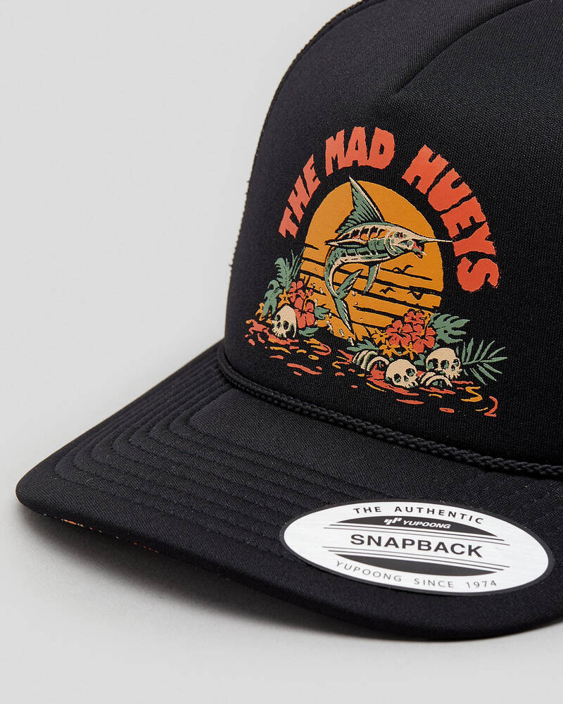 The Mad Hueys Dirty Vacation Foam Trucker Cap for Mens