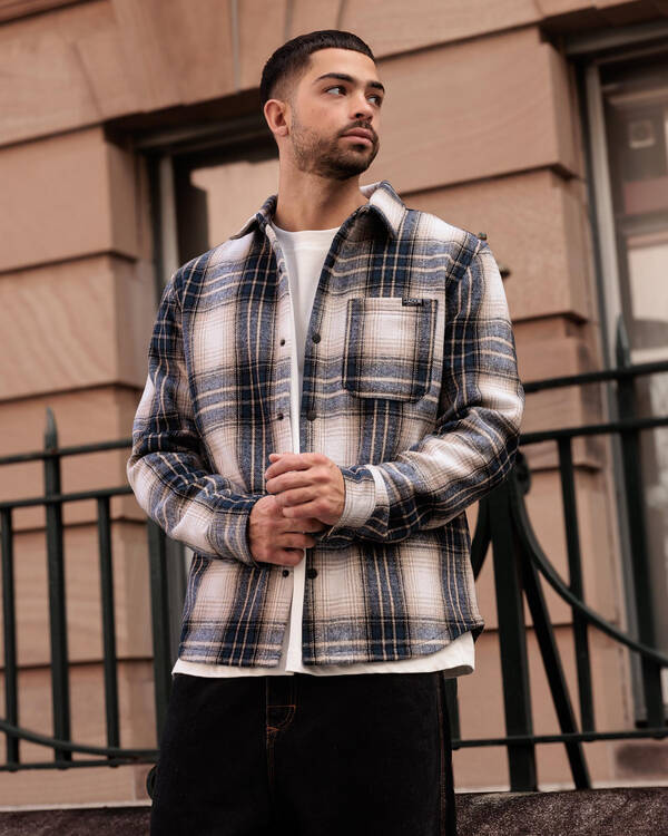 Ground Long Sleeve Flannel Shirt