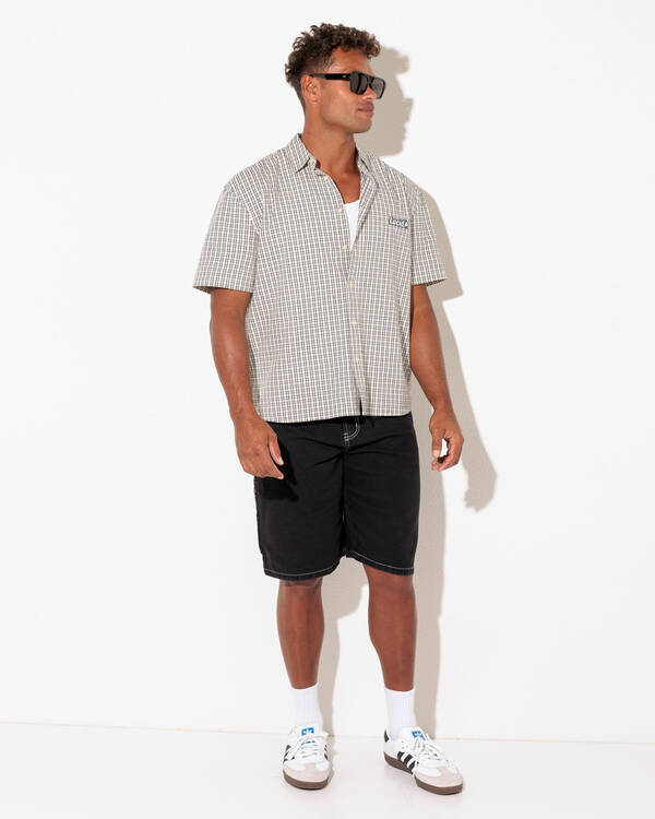 Lucid League Denim Walk Shorts for Mens