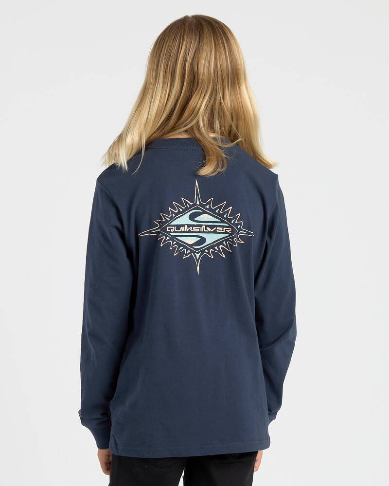 Quiksilver Boys' Heritage Sun Long Sleeve T-Shirt for Mens