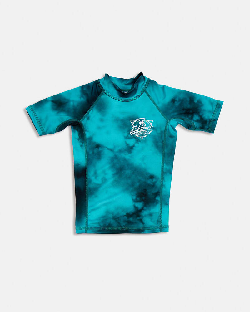 Skylark Toddlers' Cyclone Short Sleeve Rash Vest for Mens