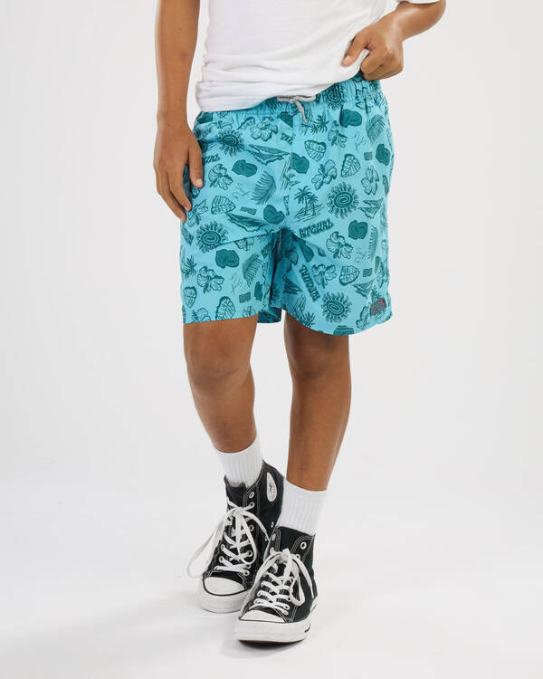 Boys' Surf Shack Yardage Board Shorts