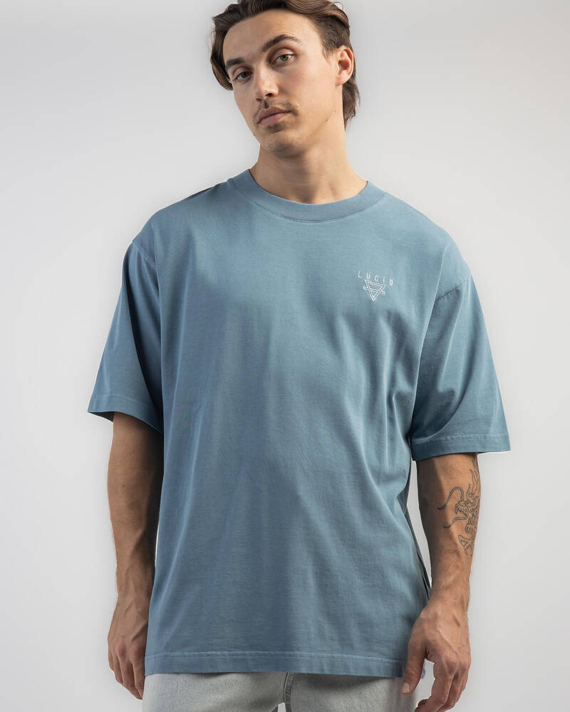Lucid Framed Box Fit T-Shirt for Mens