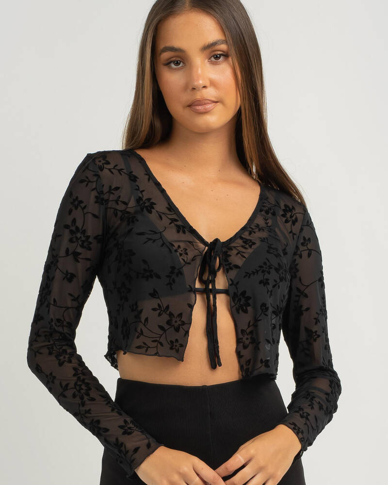 Ava And Ever Up All Night Top for Womens