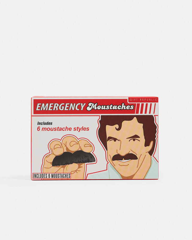 William Valentine Collection Emergency Moustaches for Unisex