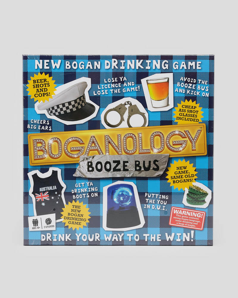Get It Now Boganology Booze Bus Game for Unisex