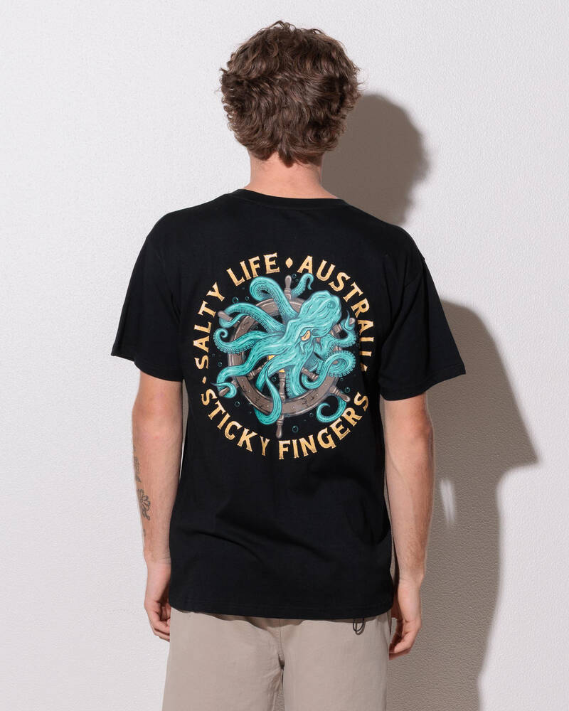 Salty Life Deep Hook T-Shirt for Mens