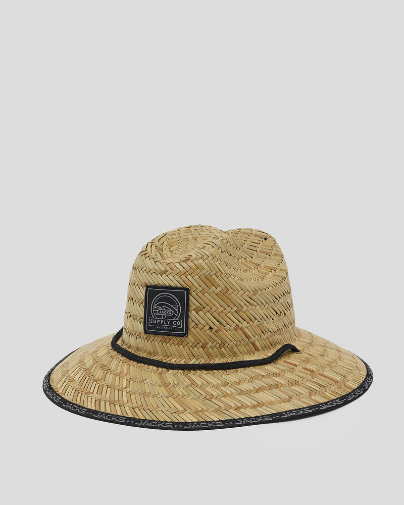 Jacks Boys' Rift Straw Hat for Mens