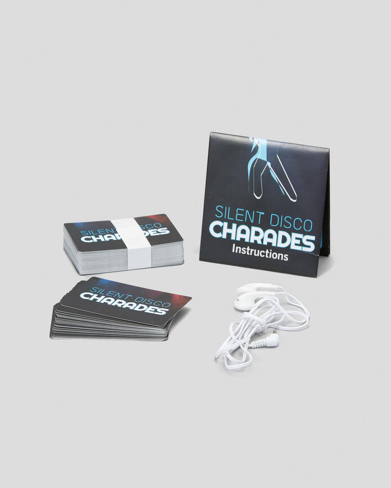 Get It Now The Silent Disco Charades Game for Unisex