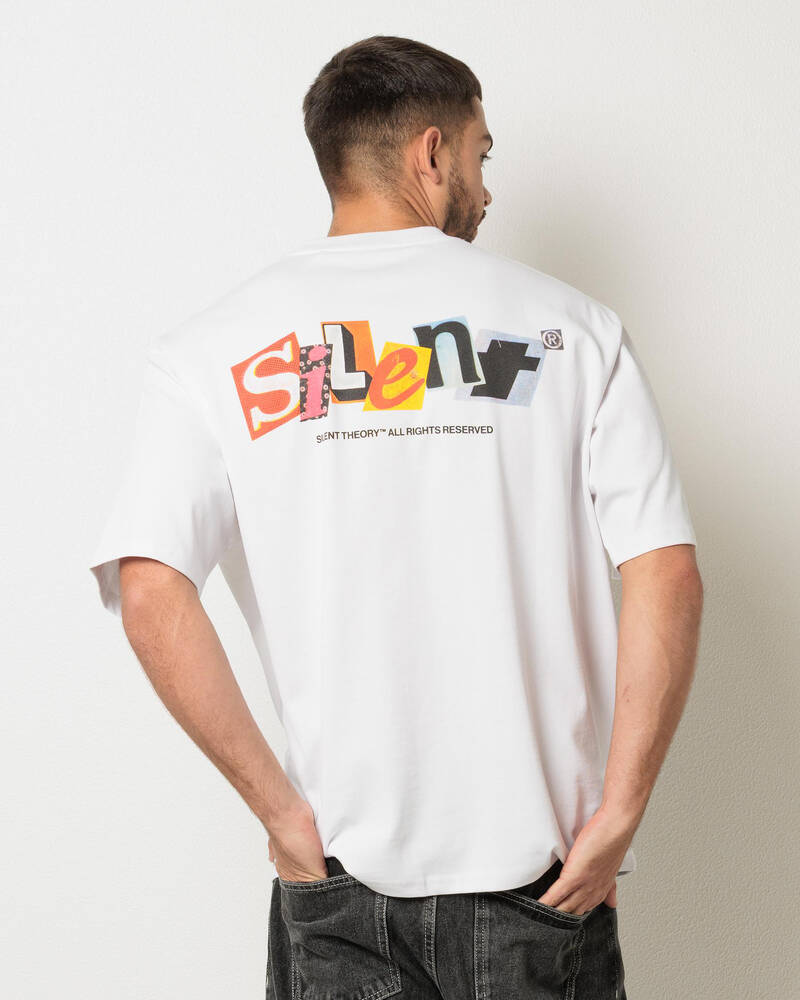 Silent Theory Ransom Box Fit T-Shirt for Mens