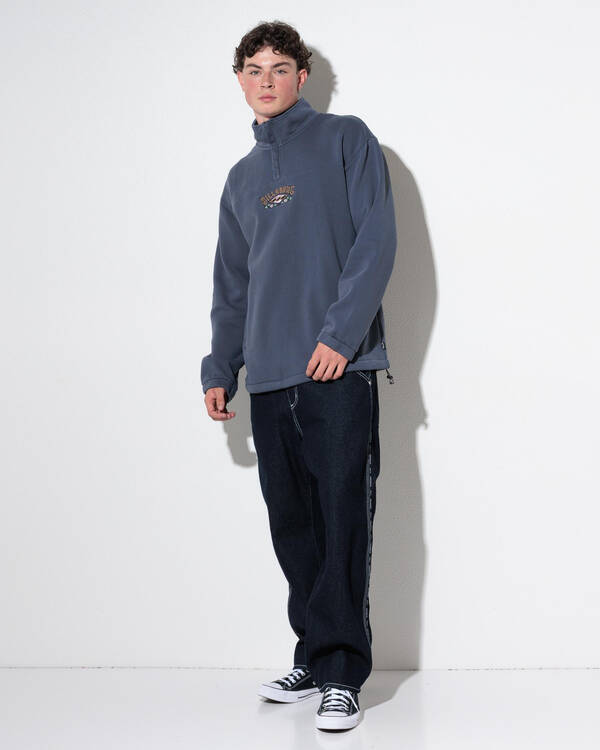 Billabong King Prawn 1/4 Zip Sweatshirt for Mens