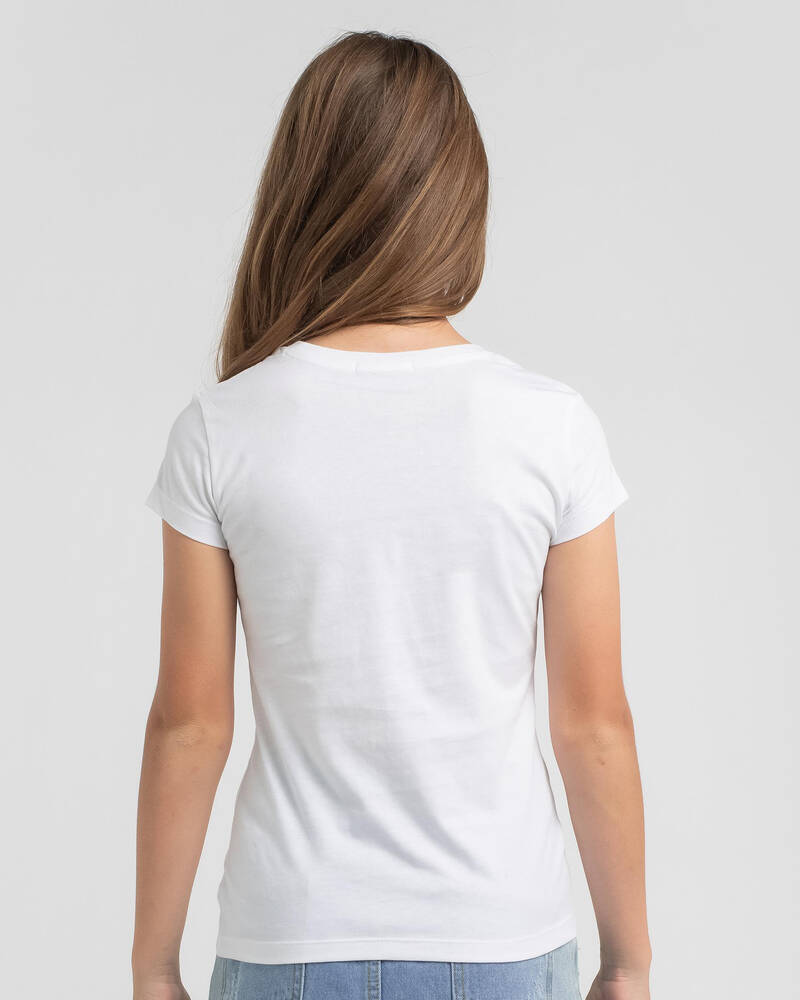 Calvin Klein Girls' Monogram T-Shirt for Womens