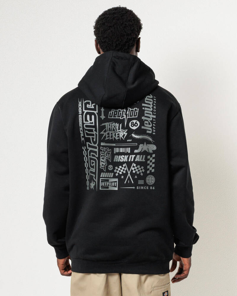 Jetpilot Progress Hoodie for Mens