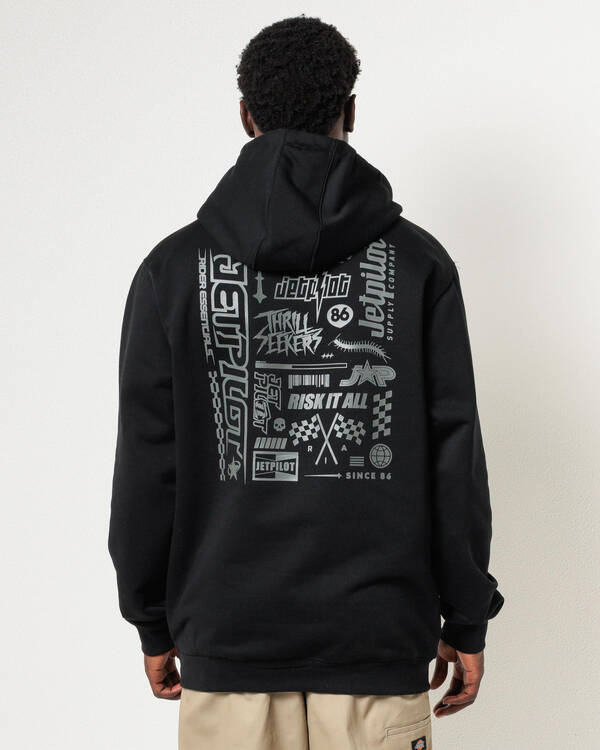 Jetpilot Progress Hoodie for Mens
