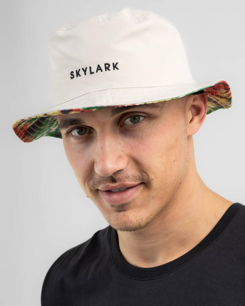 Skylark Fractal Bucket Hat for Mens