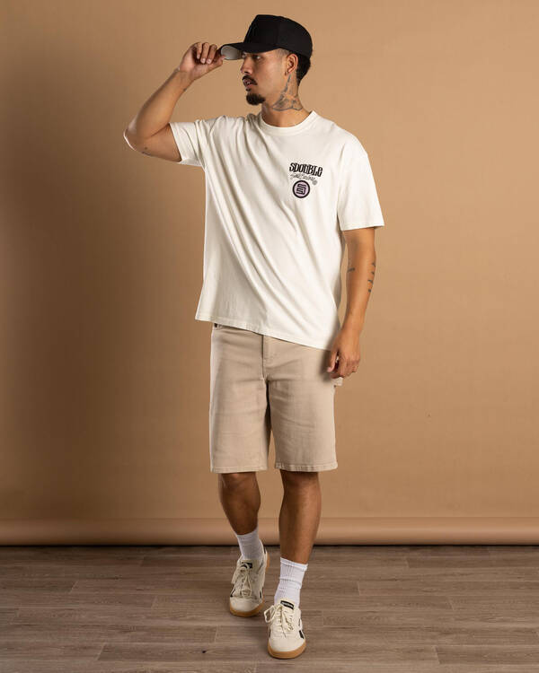 S-Double Combo Platter T-Shirt for Mens