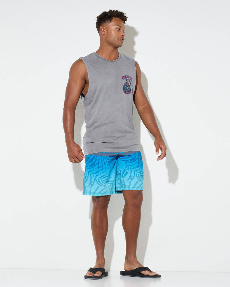 Skylark Skeletal Haze Muscle Tank for Mens