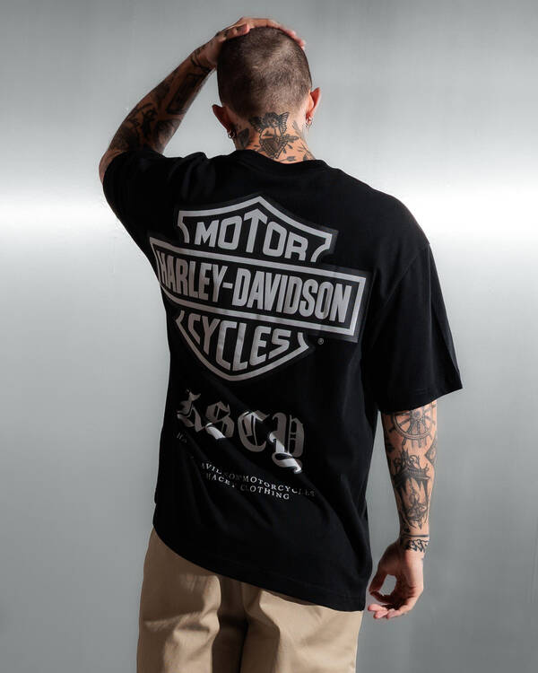 Kiss Chacey Harley-Davidson Scrambler Street T-Shirt for Mens