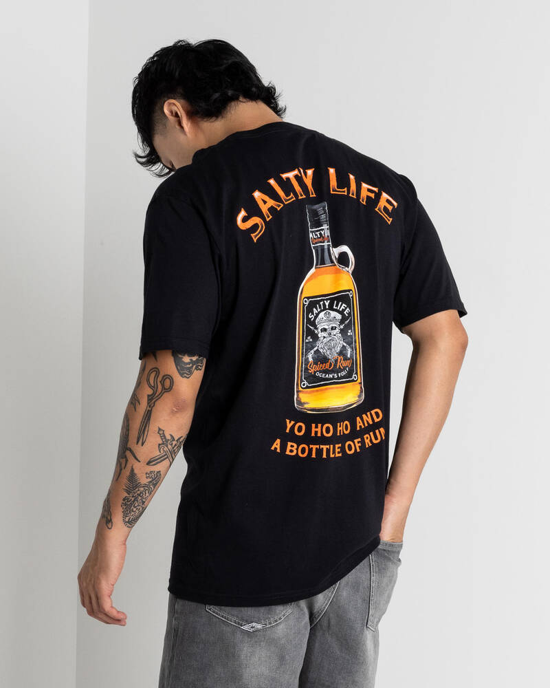 Salty Life Hurricane T-Shirt for Mens