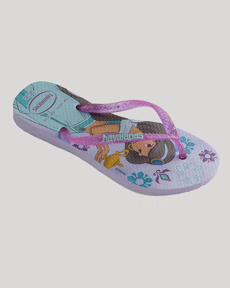 Havaianas Kids' Slim Princess Jasmine Thongs for Womens