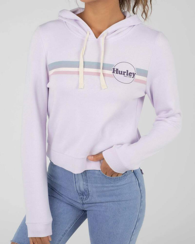 Hurley Jammer Stripe Perfect Hoodie for Womens