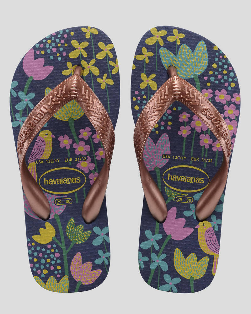 Havaianas Kids' Top Flores Thongs for Womens