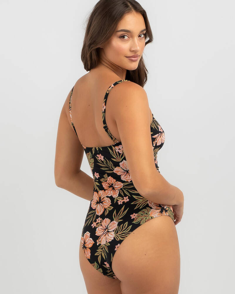 Billabong Hooked On Tropics Kali One Piece Swimsuit for Womens