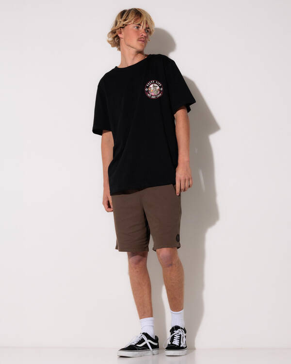 Salty Life Vision Elastic Waist Shorts for Mens