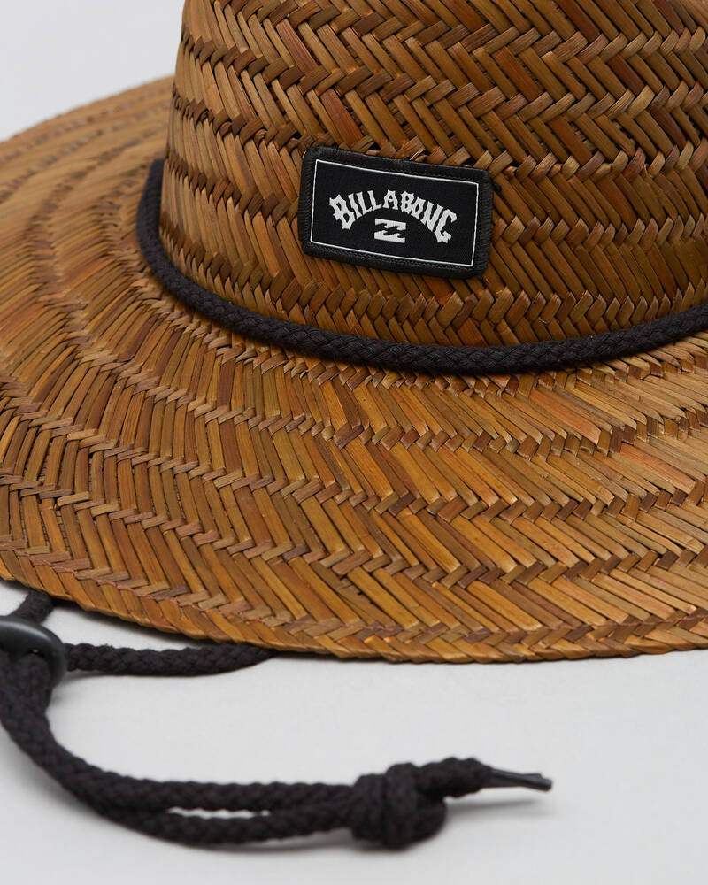 Billabong Tides Straw Hat In Brown City Beach Australia