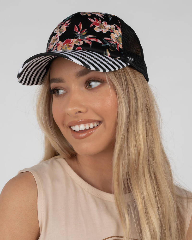Roxy Beautiful Morning Trucker Cap for Womens