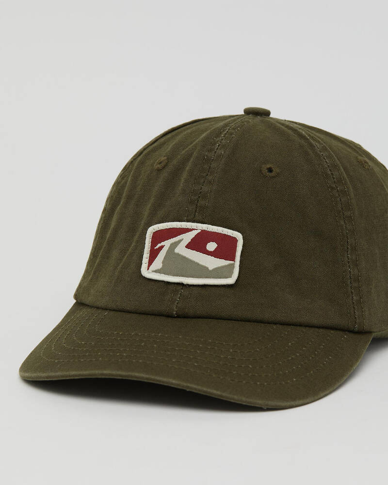 Rusty Downside Up Organic Adjustable Dad Cap for Mens