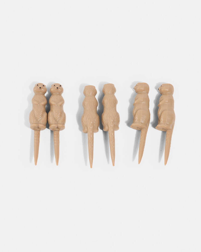 Kikkerland Gopher the Caddie Golf Tee 6 pack for Womens