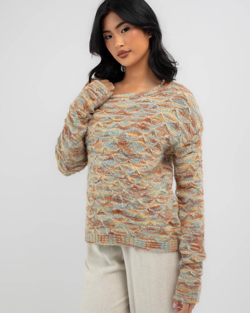 Mooloola Erica Crew Neck Jumper for Womens