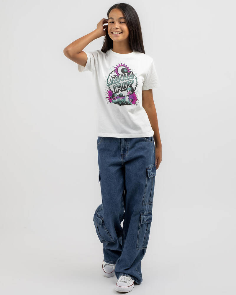Santa Cruz Girls' Dark Arts Dot T-Shirt for Womens