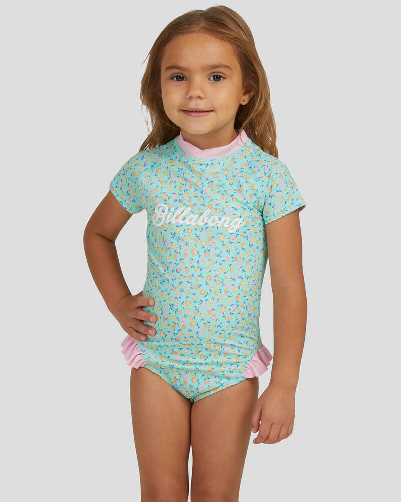 Billabong Toddlers' Ditsy Dreamin' One Piece Rash Vest for Womens