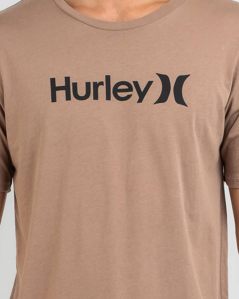Hurley WSH One and Only Solid T-Shirt for Mens