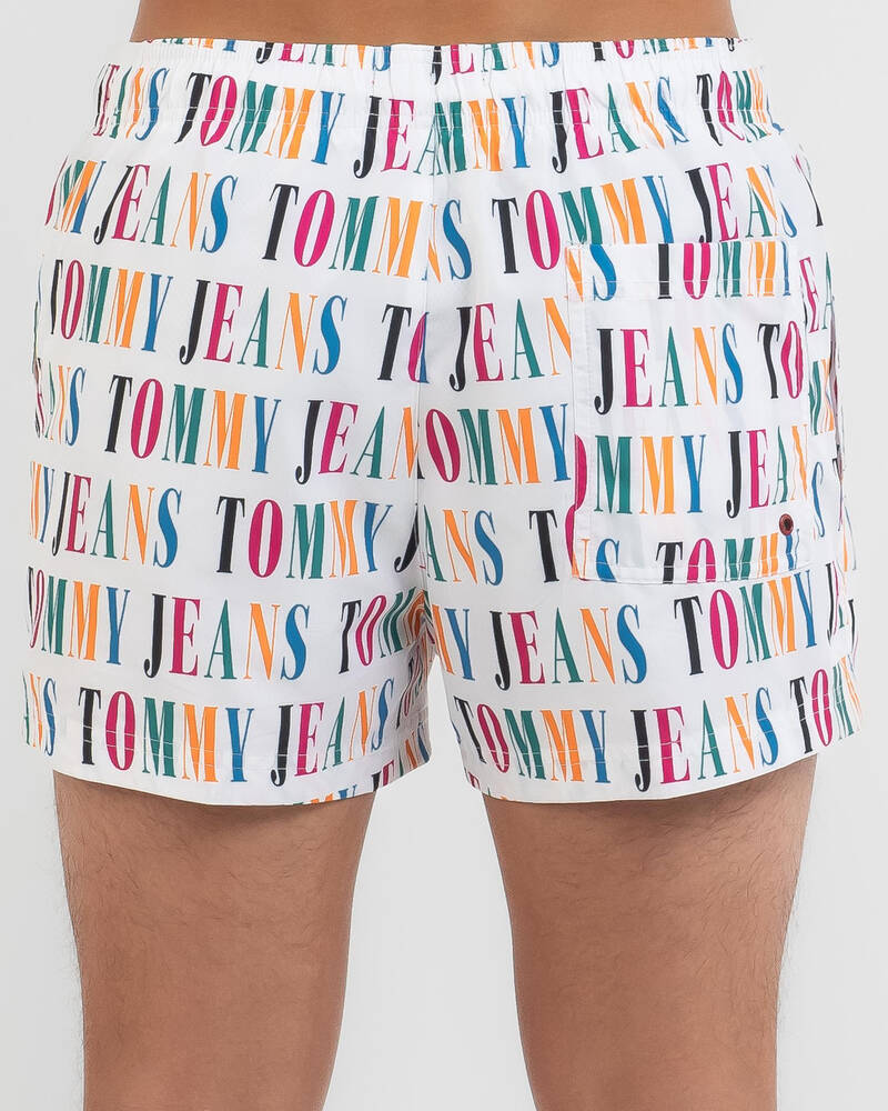 Tommy Hilfiger Solid Print Drawstring Shorts for Mens