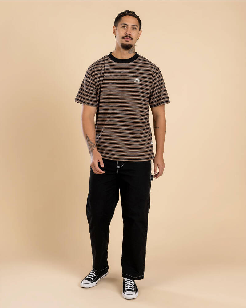 Rhythm Vintage Stripe T-Shirt for Mens