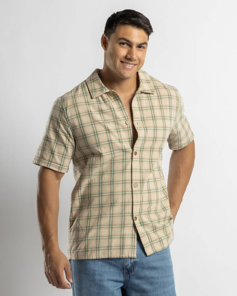 Rhythm Check Short Sleeve Shirt for Mens