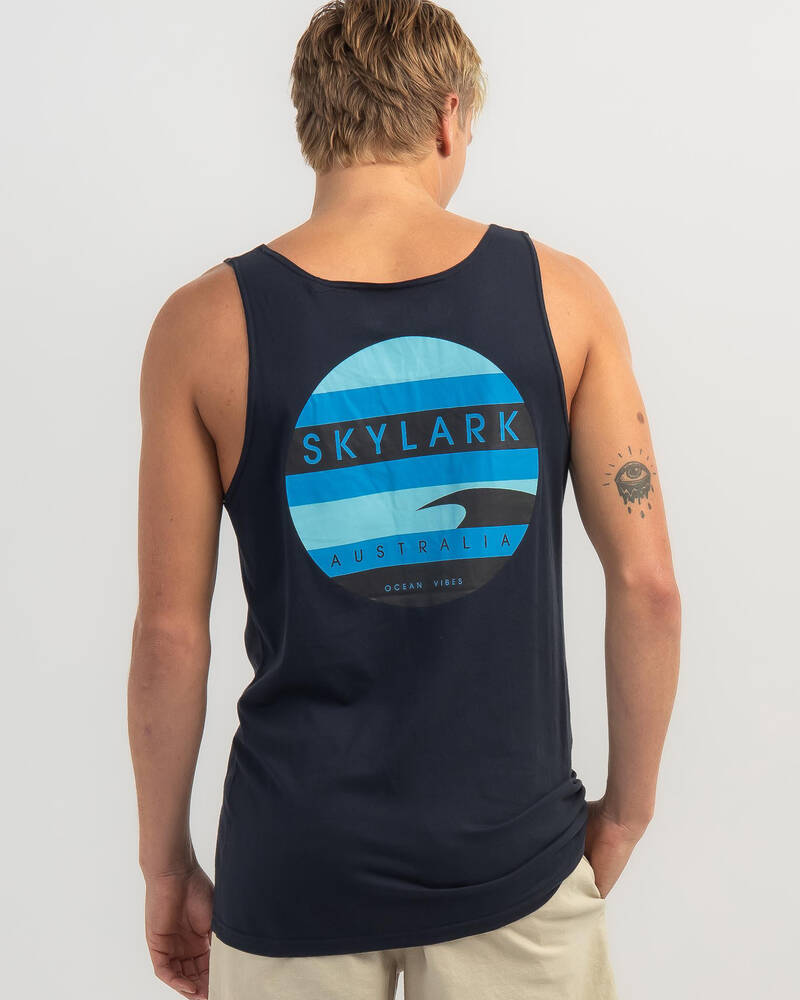 Shop Skylark Cycle Singlet In Navy - Fast Shipping & Easy Returns ...