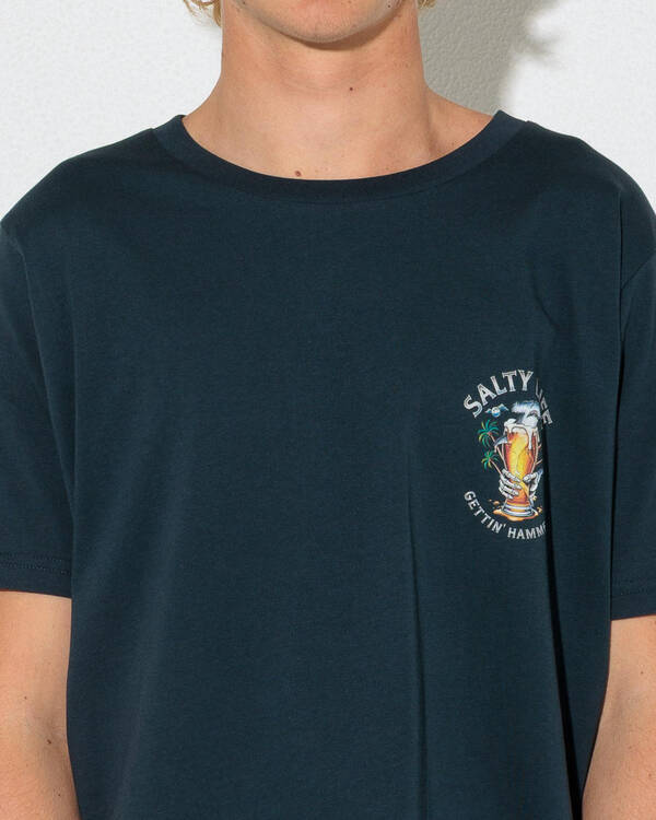 Salty Life Gettin' Hammered T-Shirt for Mens
